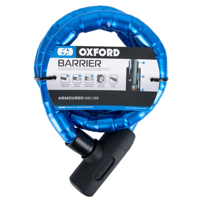 Трос Oxford 1.4m x 25mm Barrier - Blue