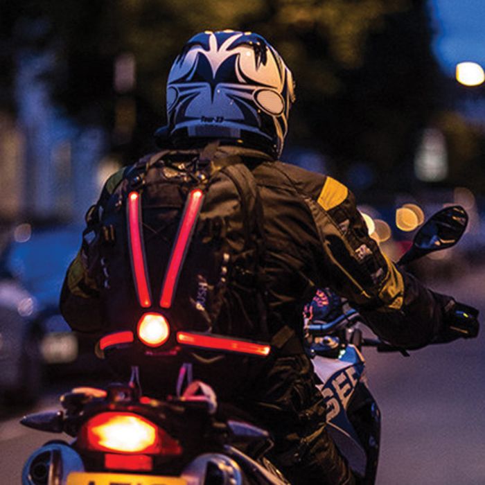Oxford CommuterX4 fibre optic rear light