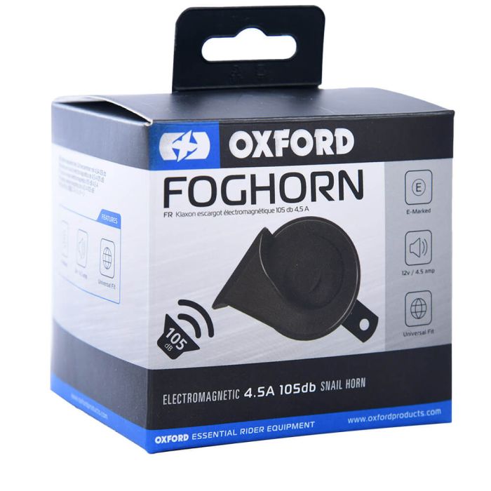 Гудок Oxford Foghorn 12V Motorcycle Horn black