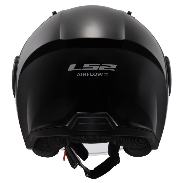 Мотошолом LS2 OF616 Airflow 2 Solid Gloss Black