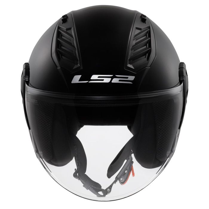 Мотошолом LS2 OF616 Airflow 2 Solid Gloss Black