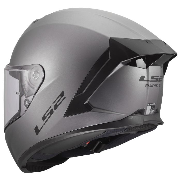 Мотошолом LS2 FF820 Rapid 3 Matt Titanium