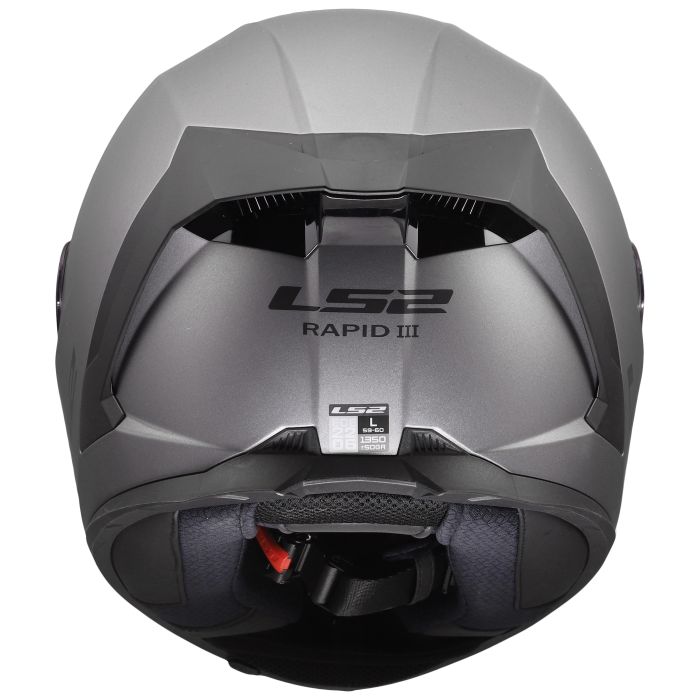 Мотошолом LS2 FF820 Rapid 3 Matt Titanium