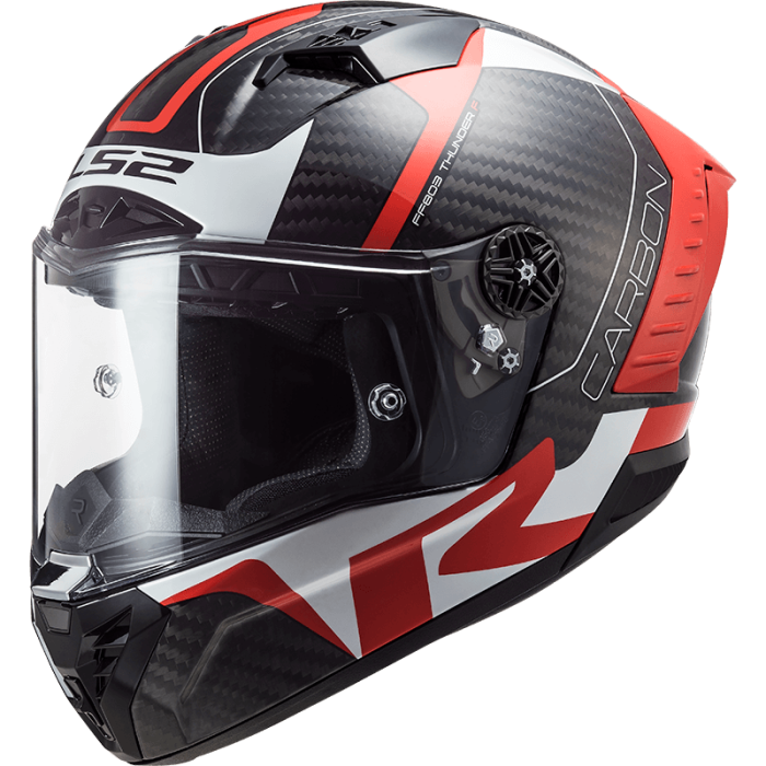 Мотошолом LS2 FF805 Thunder C Racing 1 Red White