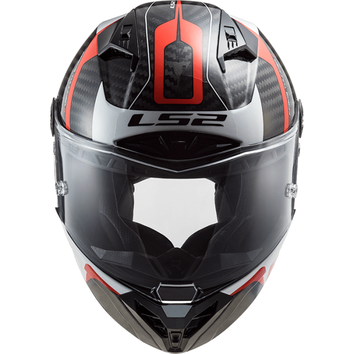 Мотошолом LS2 FF805 Thunder C Racing 1 Red White