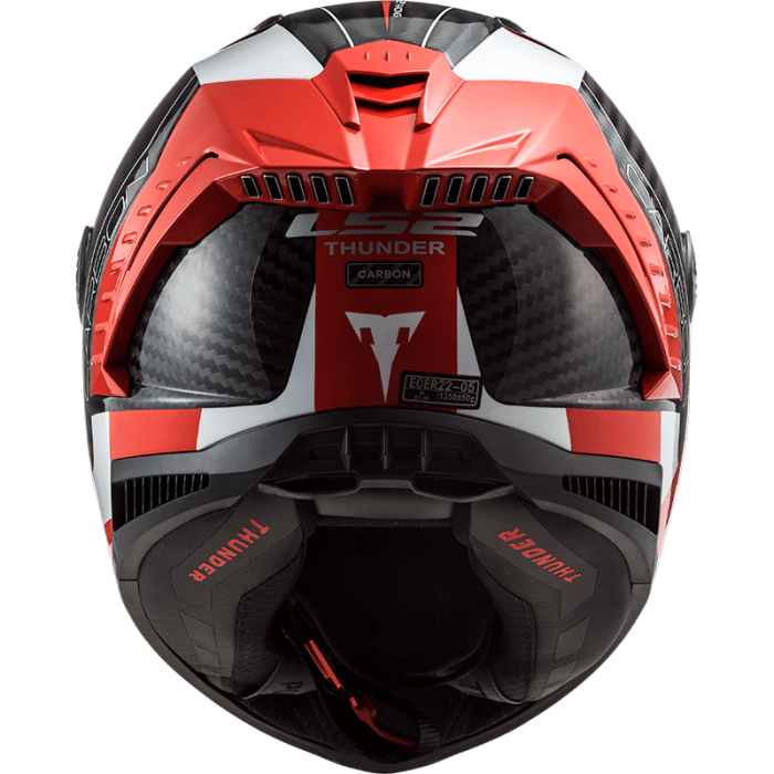 Мотошолом LS2 FF805 Thunder C Racing 1 Red White