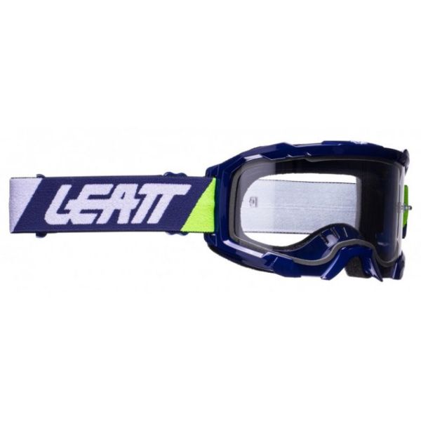 Окуляри LEATT Goggle Velocity 4.5 Blue - Clear Lens