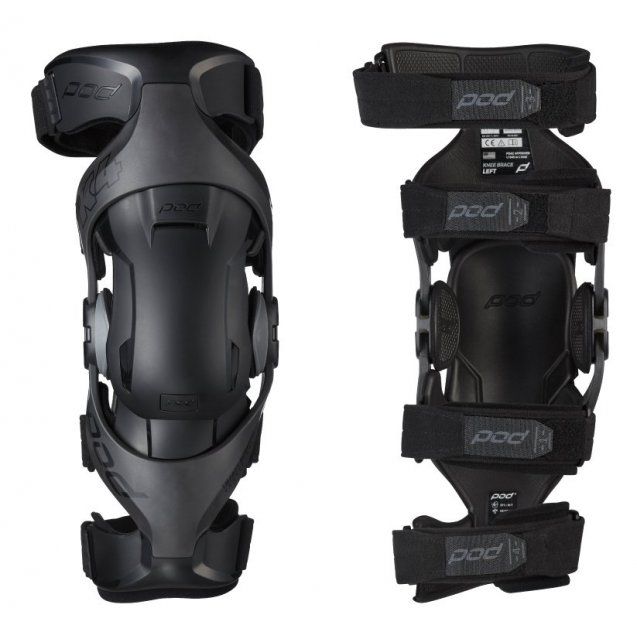 Дитячі Наколінники Дитячі наколіники POD MX K4 2.0 Youth Knee Brace Graphite