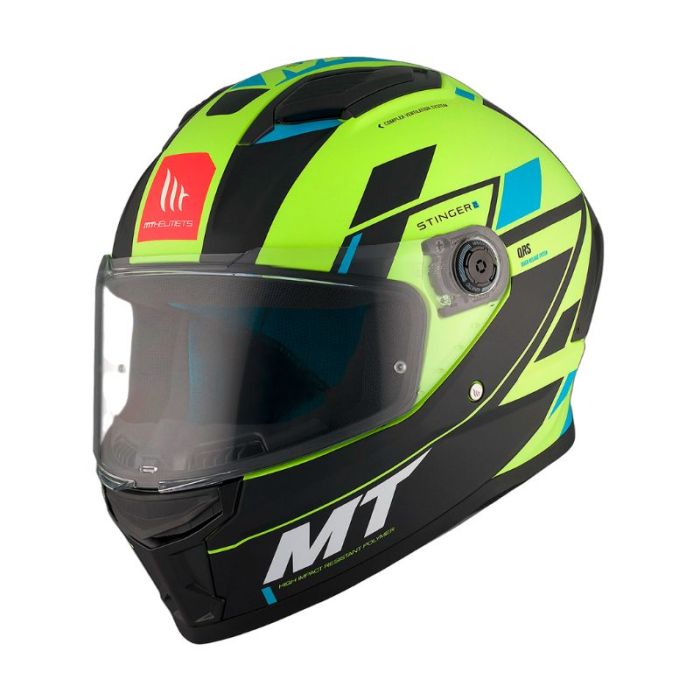 Мотошолом MT STINGER 2 Zivze C3 Matt Yellow
