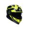 Шолом AGV K7 (E2206) GLIMPSE matt black/yellow fluo