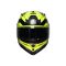 Шолом AGV K7 (E2206) GLIMPSE matt black/yellow fluo