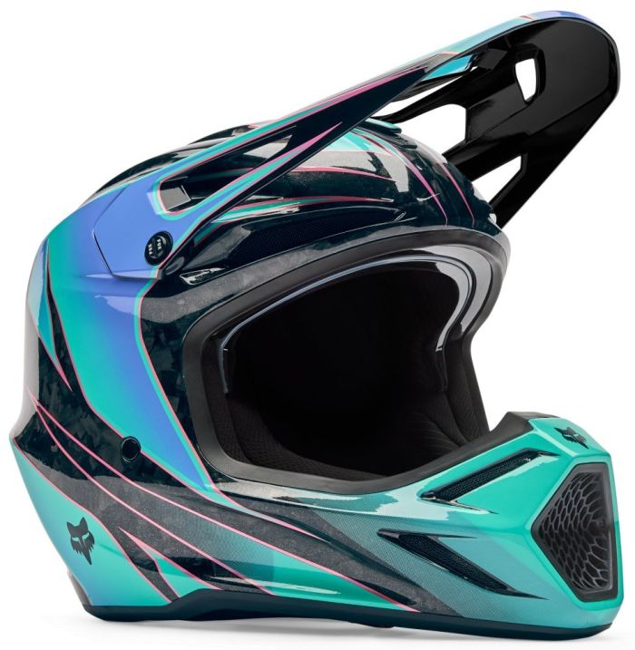 Шолом Fox V3 Rs Helmet - Canvas Aqua