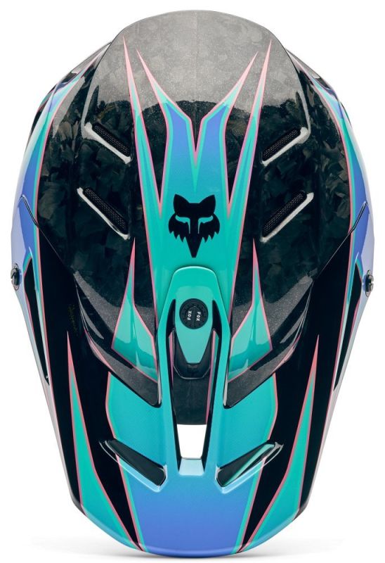 Шолом Fox V3 Rs Helmet - Canvas Aqua
