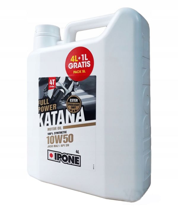Моторна олива IPONE Full Power Katana 10W50 4+1л