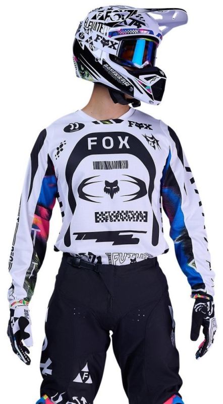 Джерсі Fox 180 Jersey - Image Cosmo White