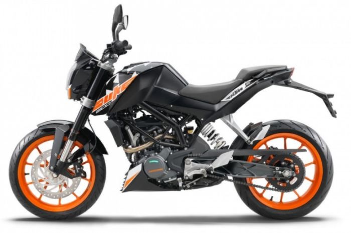Мотоцикл KTM 200 Duke Black
