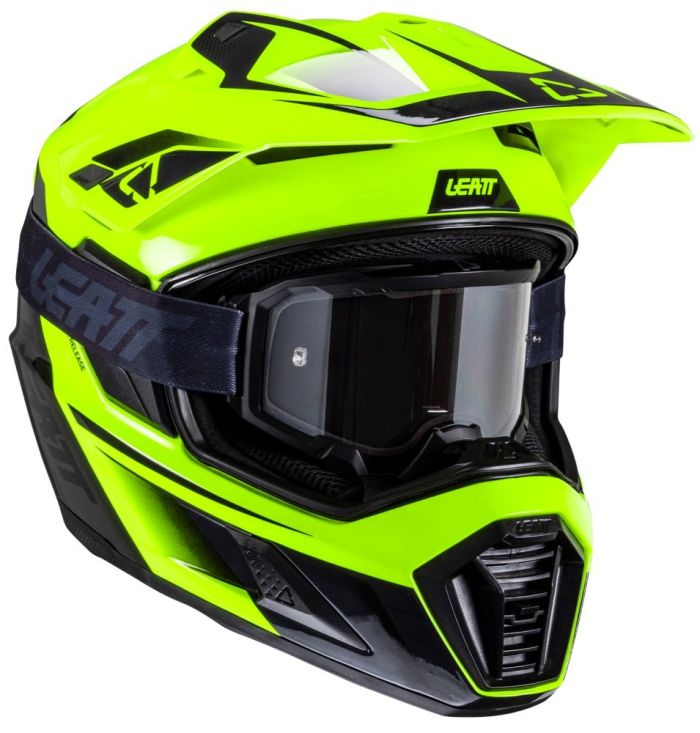 Шолом Leatt 8.5 Adventure Helmet + Goggle Hi-viz