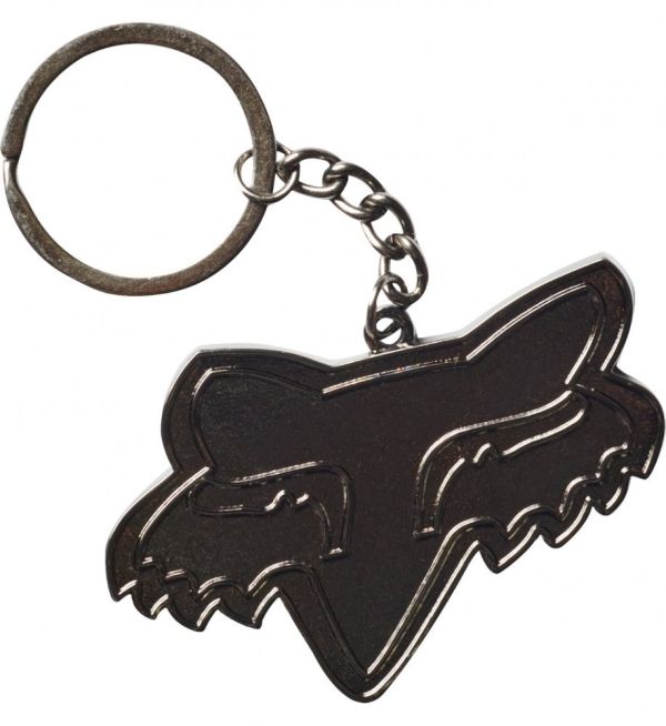 Брелок Fox Head Keyring Silver