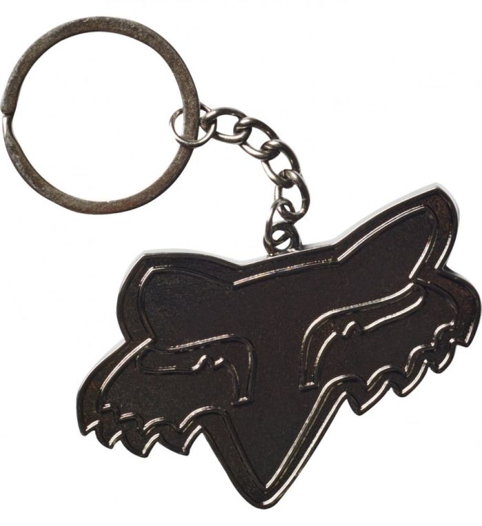 Брелок Fox Head Keyring Silver