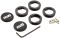 Замки для грипс ODI Set Lock Jaw Clamps w/Snap Caps - Black