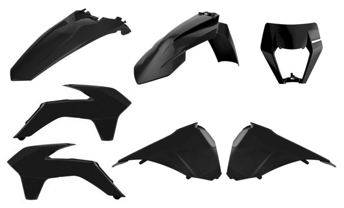 Пластик Polisport Enduro Restyling Kit - Ktm (14-) Black