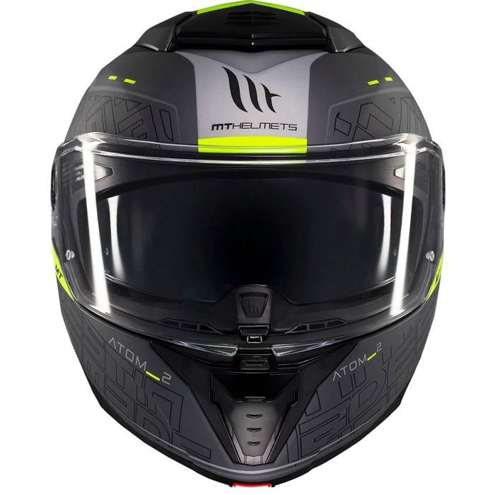 Мотошолом MT ATOM 2 SV DESTINY C2 Matt black
