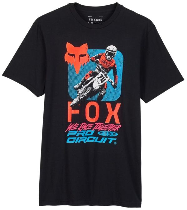 Футболка Fox X Pro Circuit Premium Tee Black