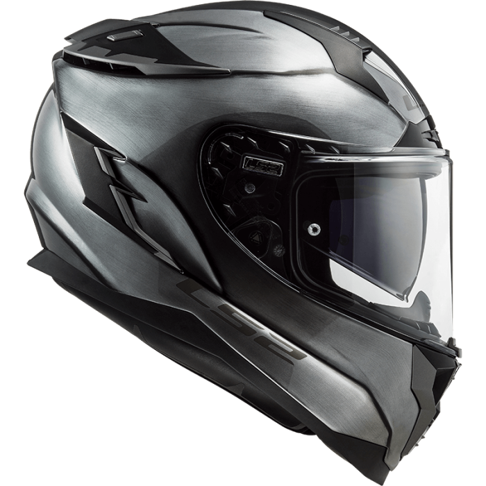 Мотошолом LS2 FF327 Challenger Jeans Titanium