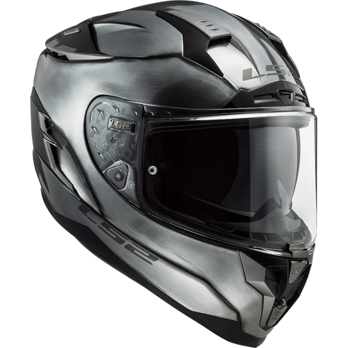 Мотошолом LS2 FF327 Challenger Jeans Titanium