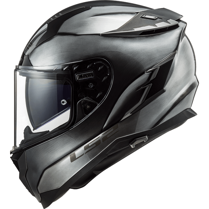 Мотошолом LS2 FF327 Challenger Jeans Titanium