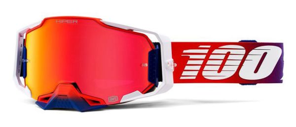 Окуляри 100% ARMEGA Goggle HiPER Factory - Red Mirror Lens