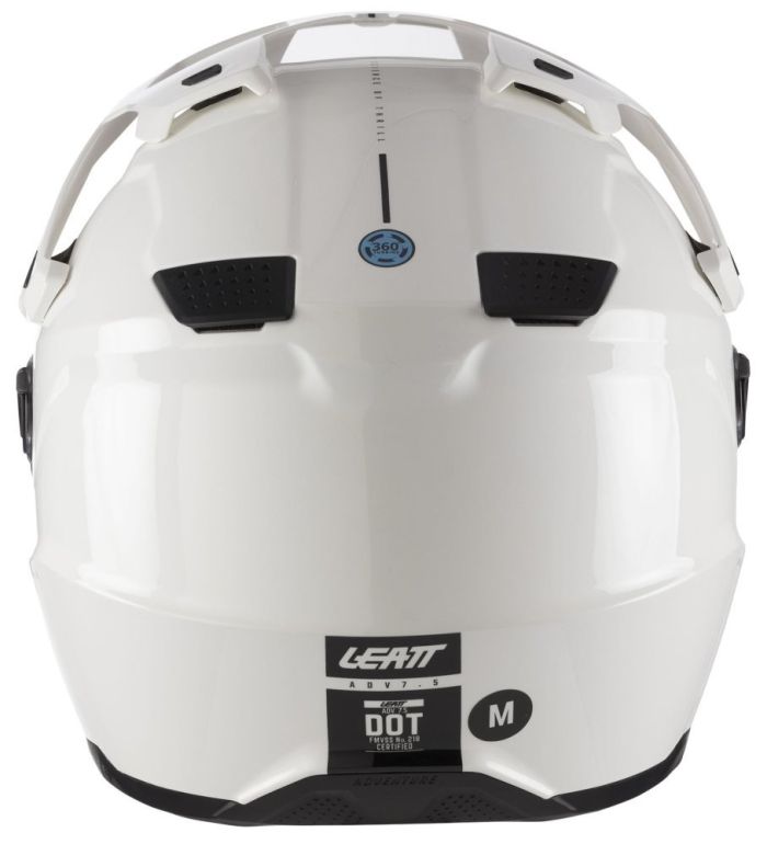 Шолом Leatt 7.5 Adventure Helmet + Goggle White