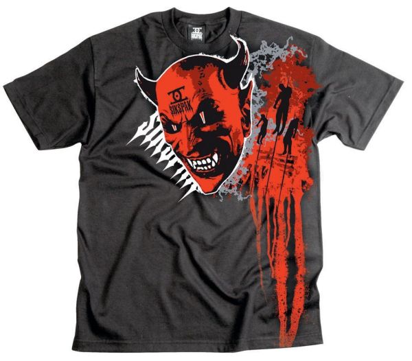 Футболка Sikspak Satan With Blood Tee Black