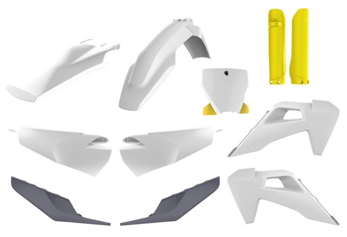 Пластик Polisport Mx Kit - Husqvarna (19-) White/yellow