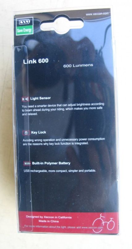 Вело Фара Xeccon Link 600 Usb
