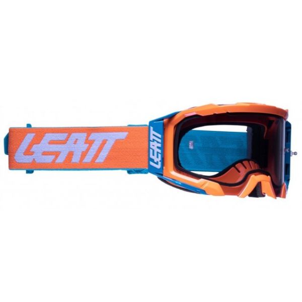 Окуляри LEATT Goggle Velocity 5.5 Neon Orange - Grey Colored Lens