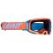 Окуляри LEATT Goggle Velocity 5.5 Neon Orange - Grey Colored Lens