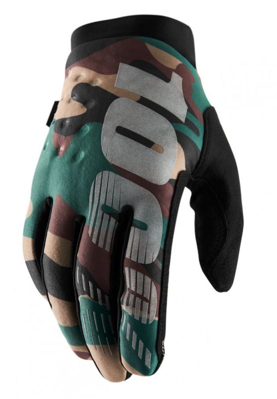 Зимові мото рукавички RIDE 100% BRISKER Cold Weather Camo