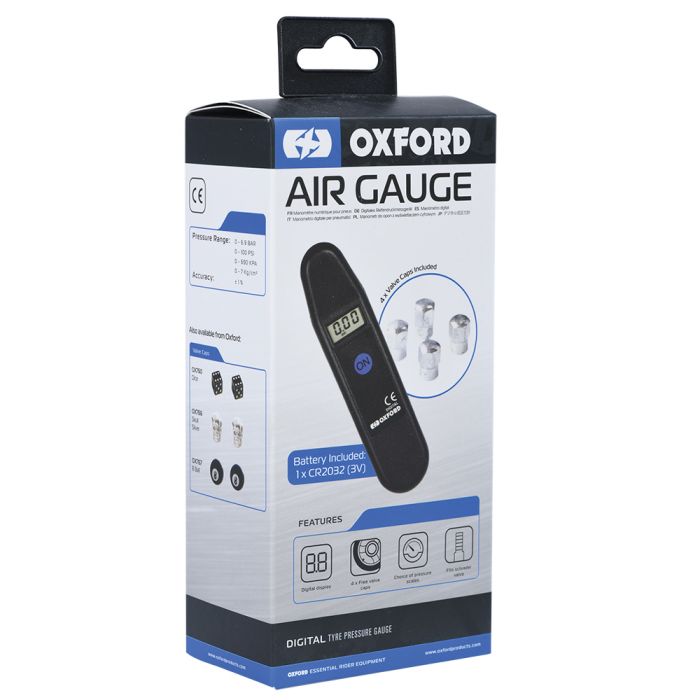 Цифровий манометр Oxford AirGauge digital pressure gauge