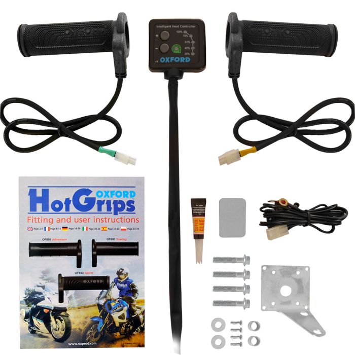 Підігрів керма Oxford Hotgrips Premium Sports with v8 switch