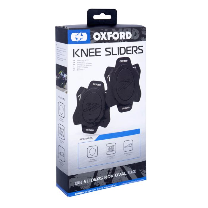 Слайдери Oxford Rok Oval Knee Sliders Black