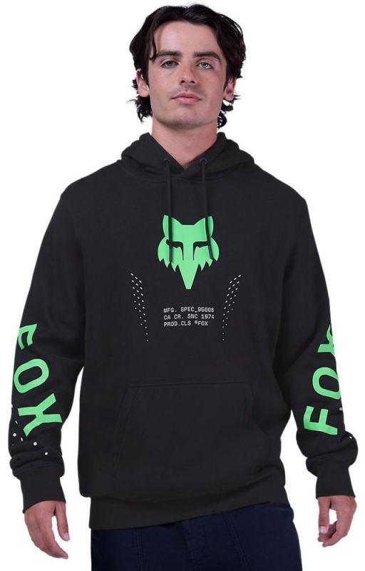 Толстовка Fox Hoodie - Shield Black