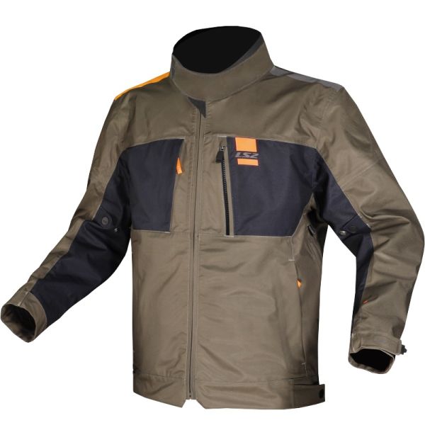 Куртка LS2 Titanium Man Jacket Green Blue Hi-Vis Orange