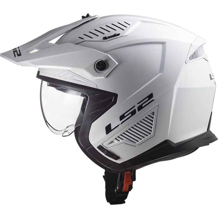 Мотошолом LS2 OF606 Drifter Solid White