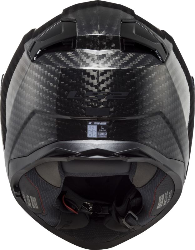 Мотошолом LS2 FF811 Vector 2 C Gloss Carbon