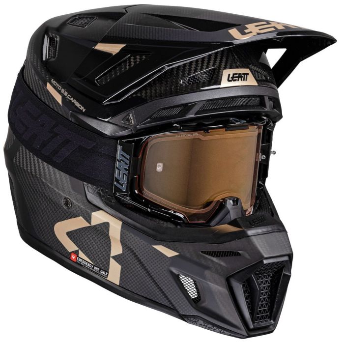 Шолом Leatt Moto 9.5 Helmet + Goggle Black