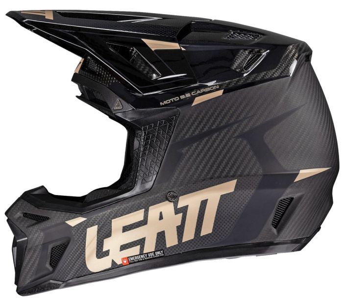 Шолом Leatt Moto 9.5 Helmet + Goggle Black