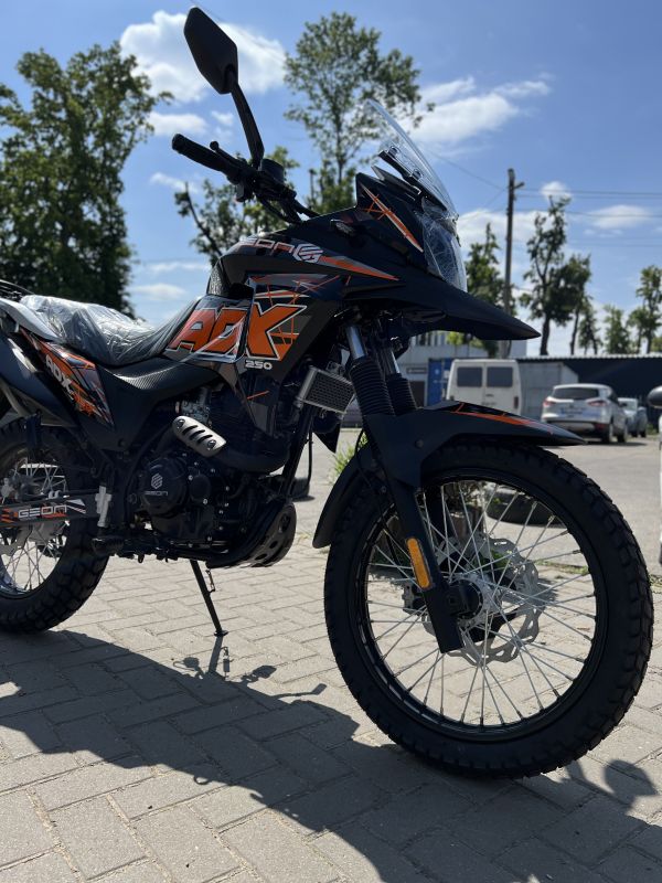 Мотоцикл GEON ADX 250 FE Carb 19/17 On-Road Orange