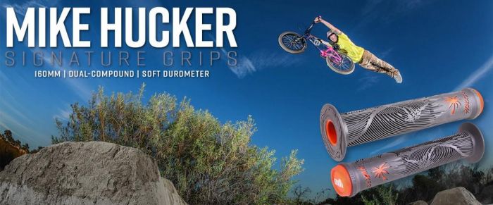 Гріпси ODI Hucker Signature 160mm no Flange BLk