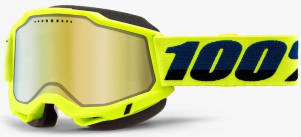 Окуляри 100% Accuri 2 Snowmobile Goggle Fluo Yellow